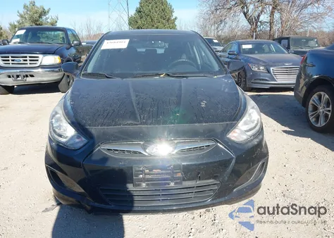 2012 Hyundai Accent Gs from USA, damaged, VIN KMHCT5AE7CU034585